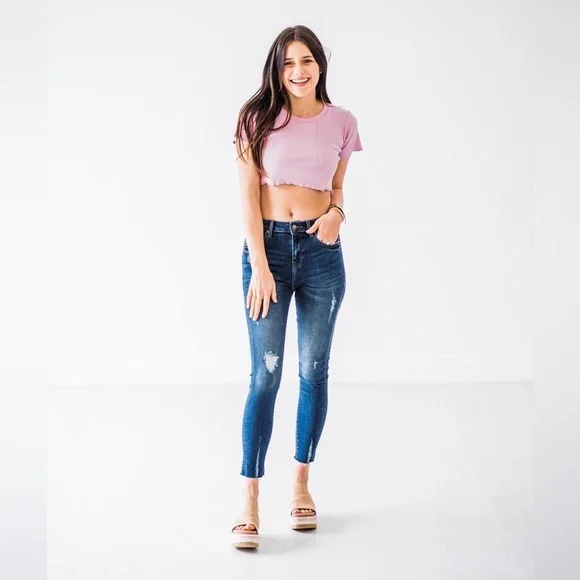 Rubies and Honey - Dark Wash - Skinny Jeans - Picture 7 of 11